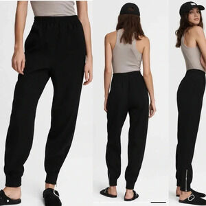 Rag & Bone Black Crepe Jogger Size Small